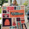 Back To The Future Quilt Blanket T2  Quilt